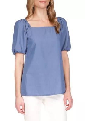 MK chambray blouse